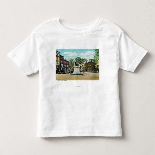 Portland, MaineLongfellow Monument and Square Toddler T-Shirt (Front)