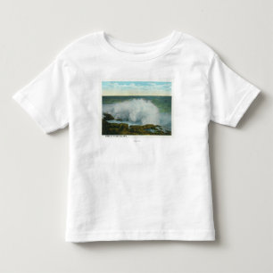 Portland, MainePeaks Island View of the Surf Toddler T-Shirt