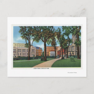 Portland, MaineScenic View from Lincoln Park Postcard