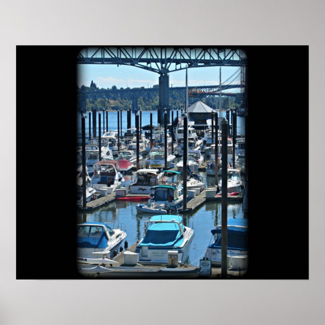 Portland Marina Poster (Front)