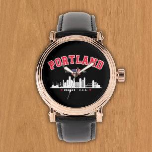 Portland Modern Skyline city Watch