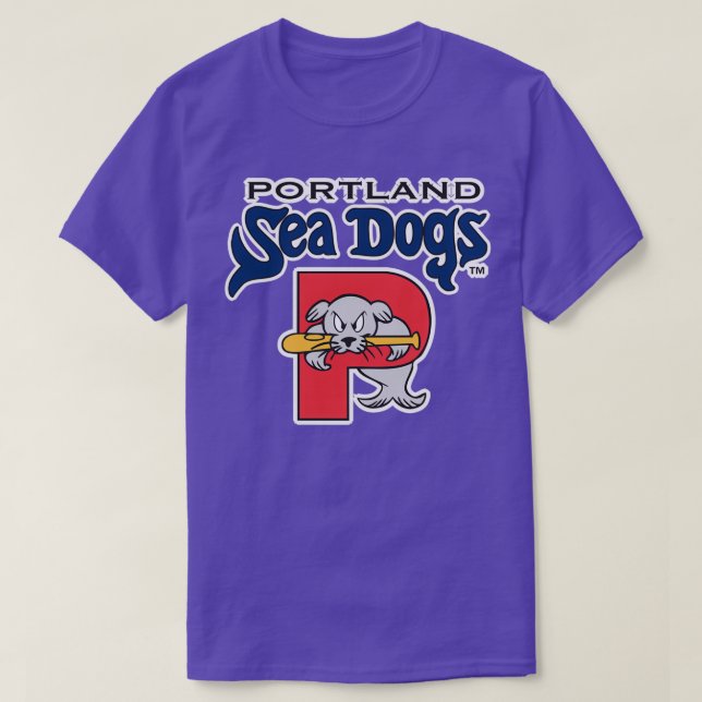 Portland of Sea Dogs  T-Shirt (Design Front)