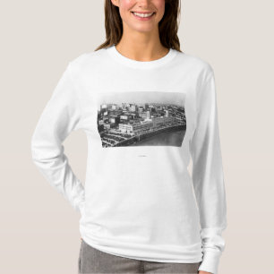 Portland, OR Aerial View from Hawthorne Bridge T-Shirt