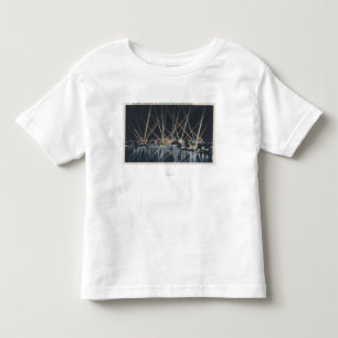 Portland, OR - Battleship Illumination Toddler T-Shirt
