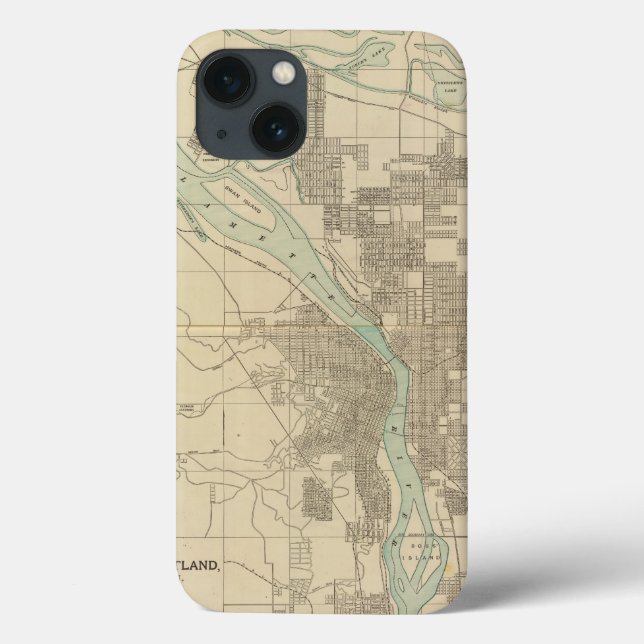 Portland, Or Case-Mate iPhone Case (Back)