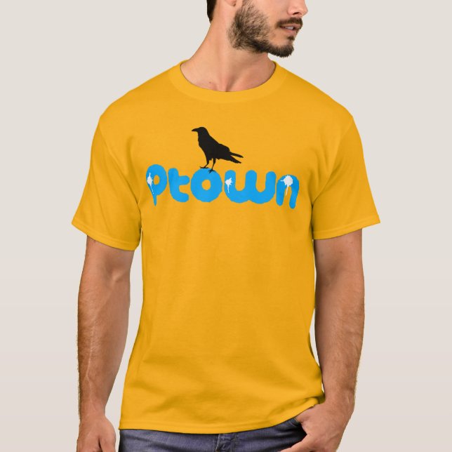 Portland, OR. Crows T-Shirt (Front)