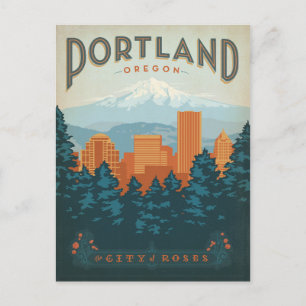 Portland, OR Postcard