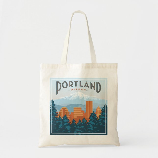 Portland, OR Tote Bag (Front)