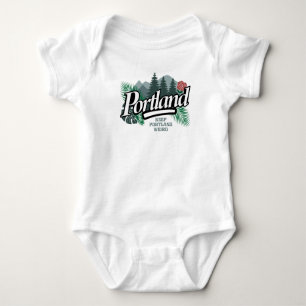 Portland Oregon Baby Bodysuit