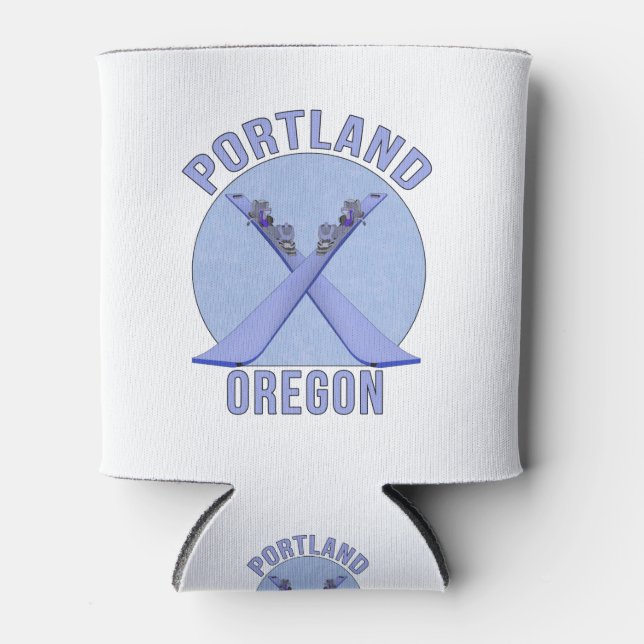 Portland, Oregon Can Cooler (Front)