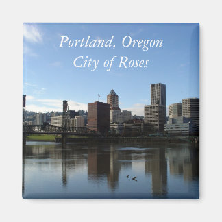 Portland Oregon - City of Roses Magnet