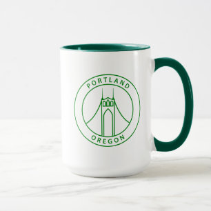 Portland Oregon Design Mug