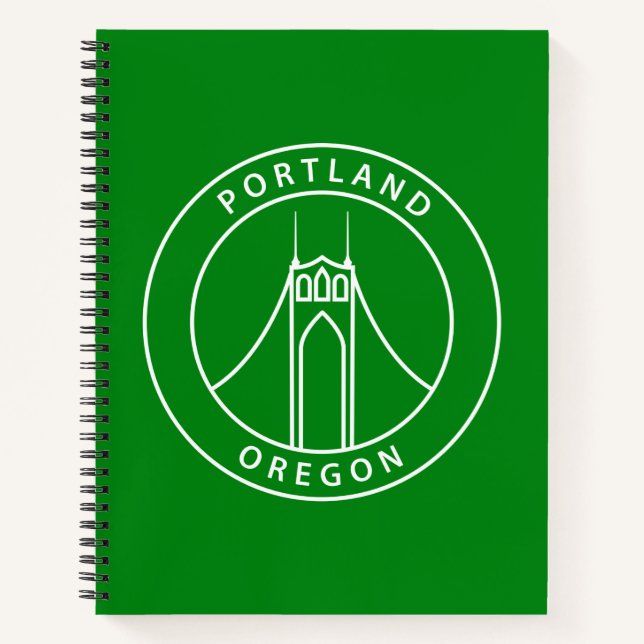 Portland Oregon Design Notebook (Front)