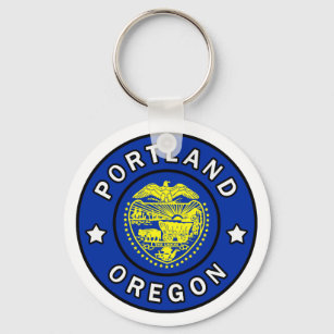 Portland Oregon Key Ring