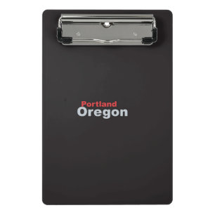 Portland, Oregon Mini Clipboard