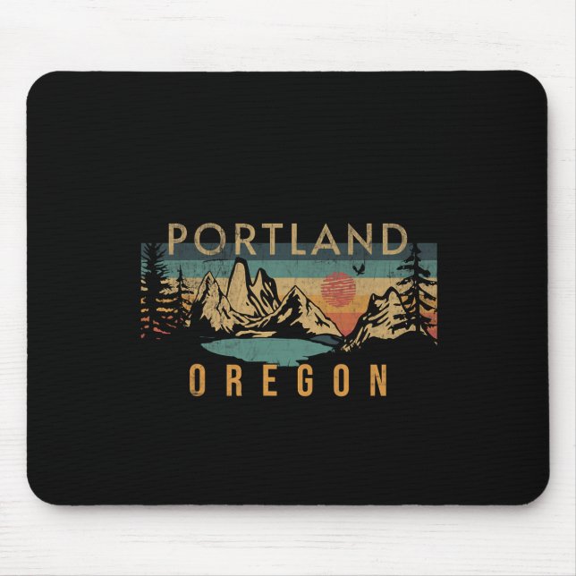 Portland Oregon  Mouse Pad (Front)
