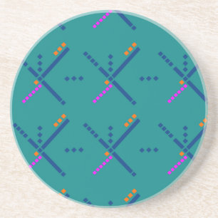 Portland Oregon PDX Airport Carpet Coaster
