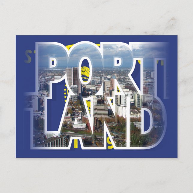 Portland, Oregon Postcard (Front)