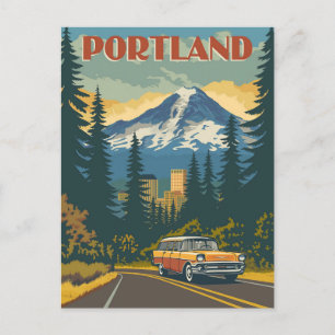 Portland, Oregon Postcard