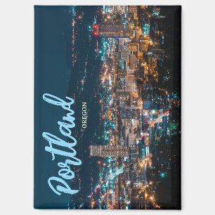 Portland Oregon Scenic Travel Magnet