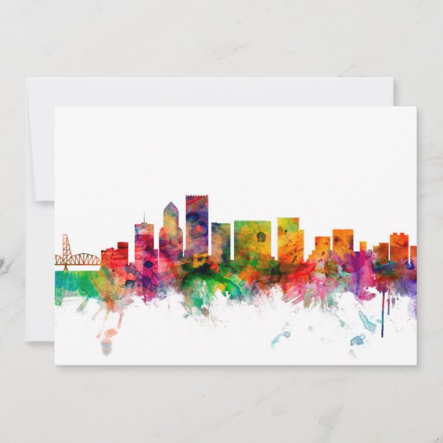 Portland Oregon Skyline (Front)