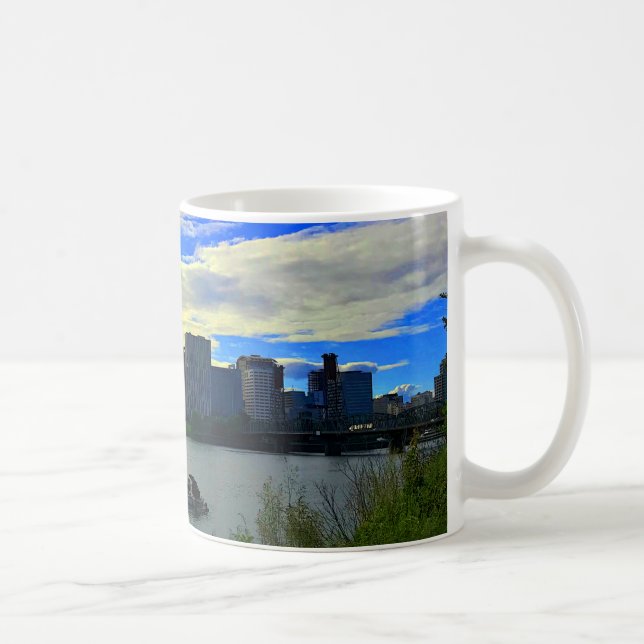 Portland, Oregon Skyline #1 Mug (Right)
