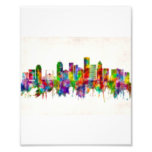 Portland Oregon Skyline Photo Print