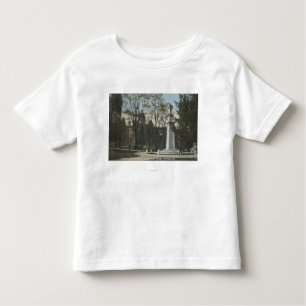 Portland, Oregon - Soldier's Monument & County Toddler T-Shirt