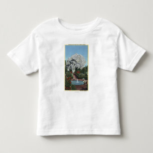 Portland, Oregon - Spanish Pool and Ghost Tree Toddler T-Shirt