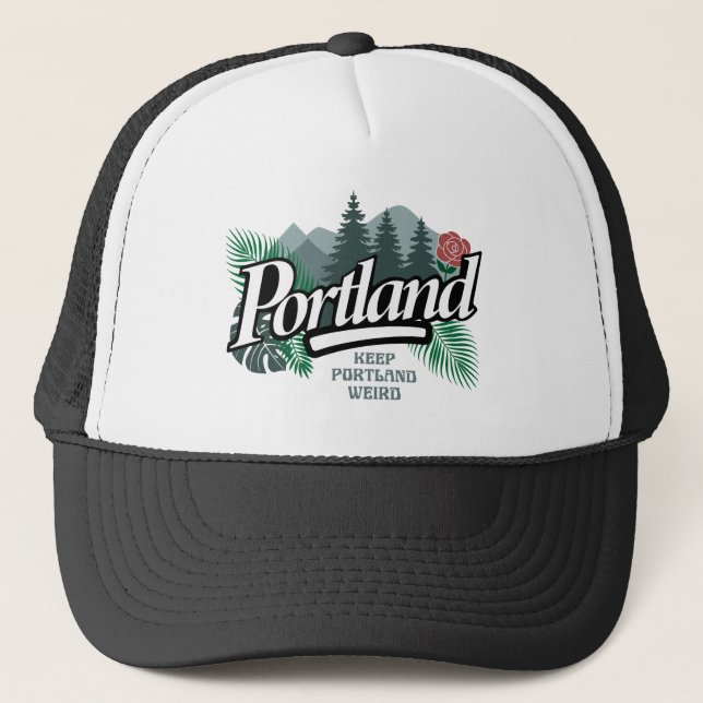 Portland Oregon Trucker Hat (Front)