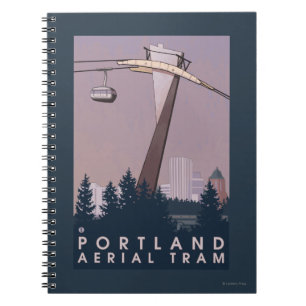 Portland, OregonAerial Tram Scene Notebook