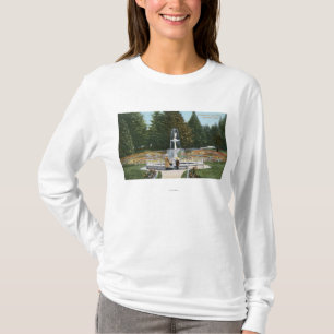 Portland, OregonCity Park Fountain View T-Shirt