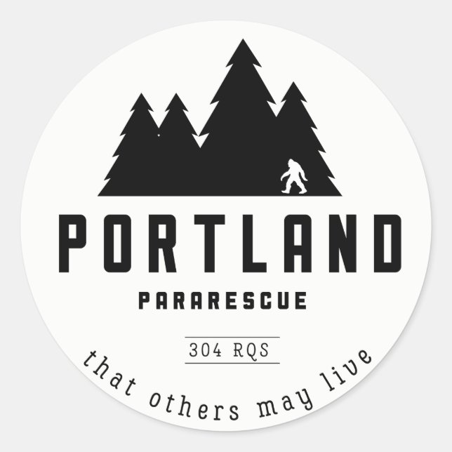 Portland Pararescue Stickers (Front)