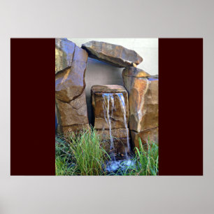 Portland Rock Sculpture Poster