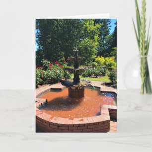 Portland Rose Garden, OR Card