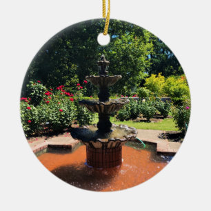 Portland Rose Garden, OR Ceramic Ornament