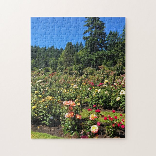 Portland Rose Garden, OR Jigsaw Puzzle (Vertical)