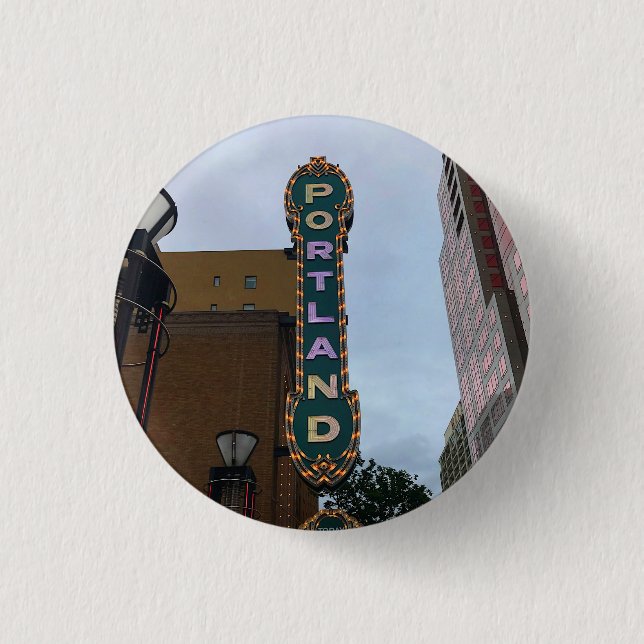 Portland Sign #1 Button (Front)