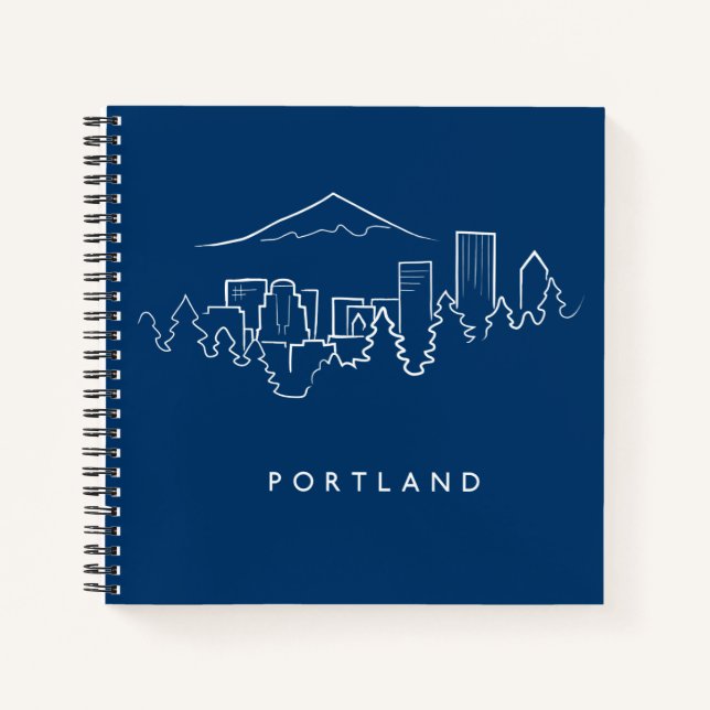 Portland Skyline Notebook (Front)