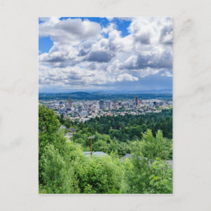 Portland Skyline Postcard
