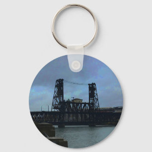 Portland Steel Bridge #1 Keychain