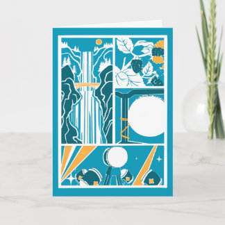 Portland Taiko Folded Card