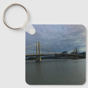 Portland Tilikum Crossing #1 Keychain 