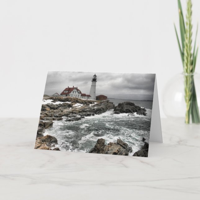 Portlandhead Lighthouse Card (Front)