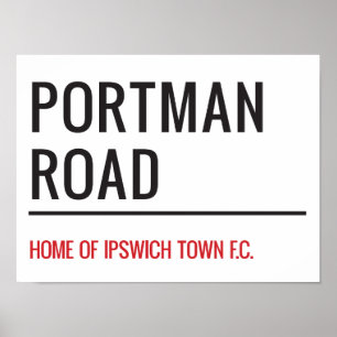 Portman Road Street Sign