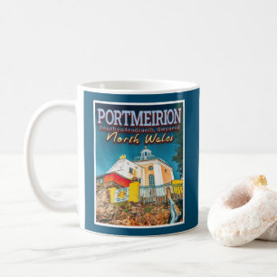 PORTMEIRION - PENRHYNDEUDRAETH GWYNEDD NORTH WALES COFFEE MUG