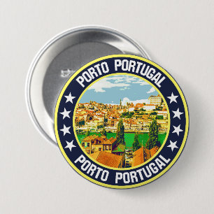Porto 7.5 cm round badge