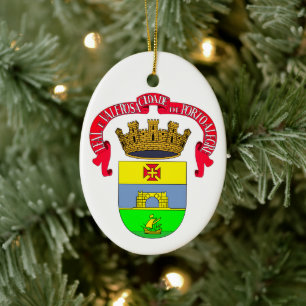Porto Alegre (City Seal) - BRAZIL Ceramic Ornament