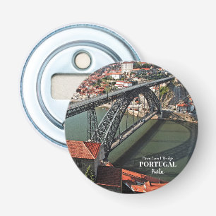 Porto bridge over Douro River, Portugal Bottle Opener