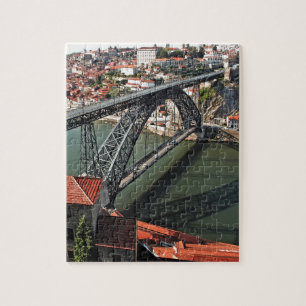 Porto bridge over Douro River, Portugal Jigsaw Puzzle